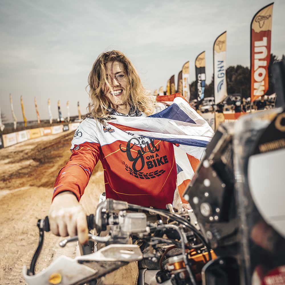 The Girl On A Bike